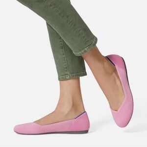 20% OFF! Rothy’s Size 11.5 Pink Begonia Round Toe Flats (RETIRED) - RARE